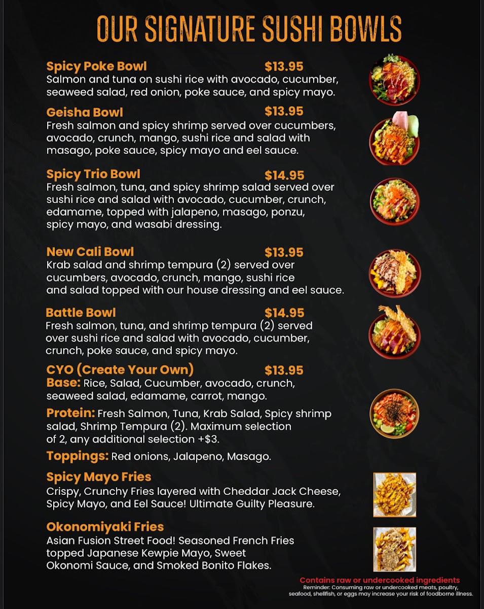 Menu - Sushi Coup photo 3