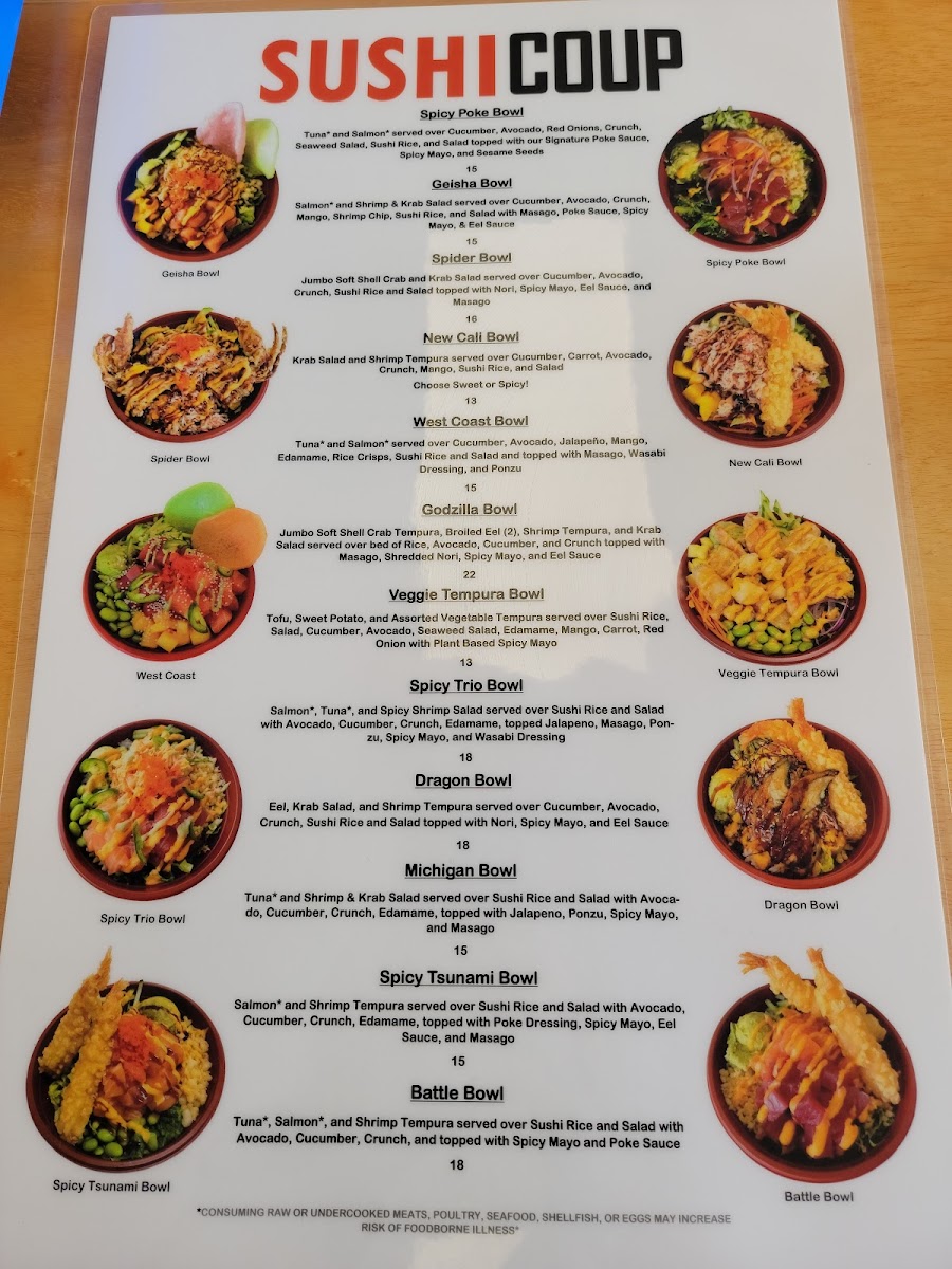 Menu - Sushi Coup photo 5